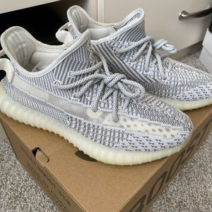 Grey and White Yeezy Boost 350